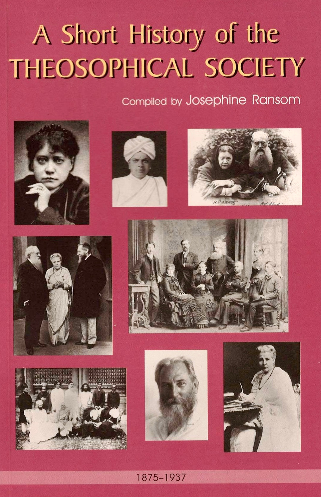 A Short History of the Theosophical Society (1875-1937)