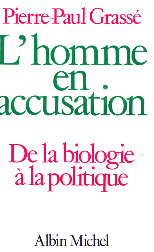 L'homme en accusation - occasion