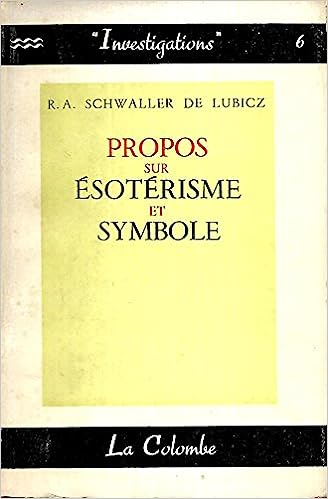 Propos sur ésotérisme et symbole - occasion